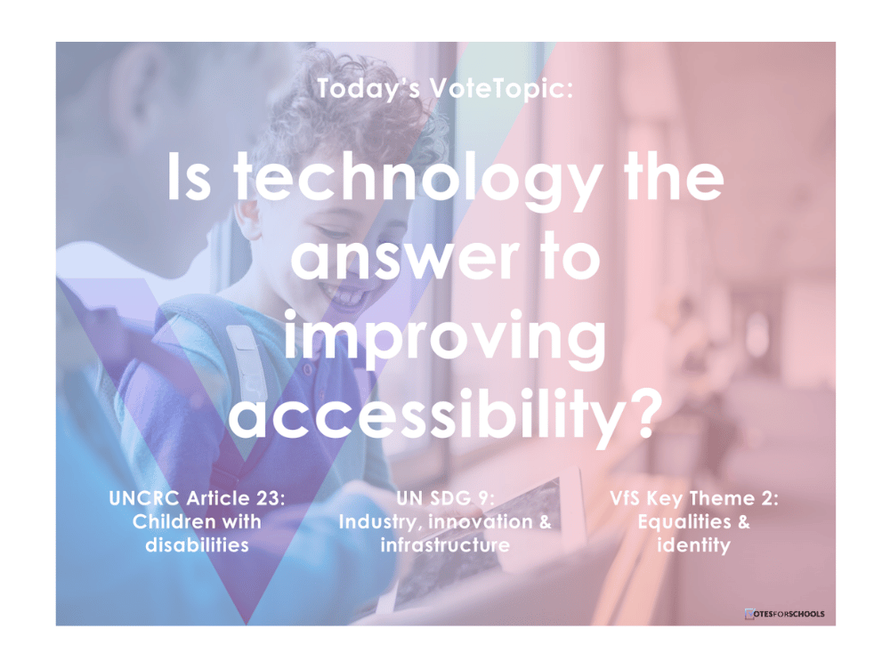 Is technology the answer to improving accesibility?