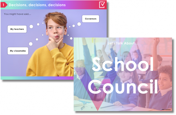 School council lesson examples